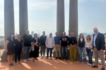 Reunió de la comissió negociadora a CCOO