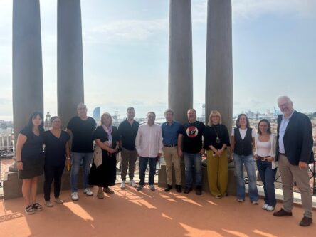 Reunió de la comissió negociadora a CCOO