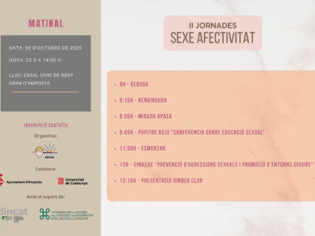 II Jornades de Sexe afectivitat