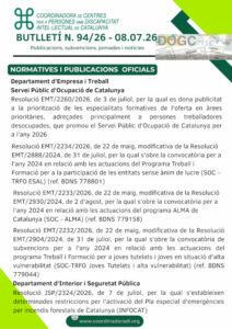 Butlletí n. 94/26 – 08.07.26