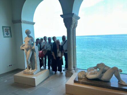 Trobada de la Junta Directiva a Sitges i agraïment per la visita als Museus de Sitges
